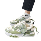Damen modische Sneakers mit einzigartigem Design und innovativen Designelementen