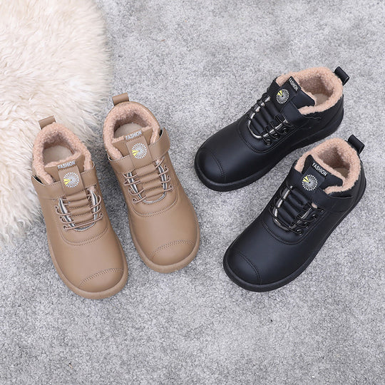 Damen Winter-Sneakerstiefel mit Fleece-Futter | Große Größen