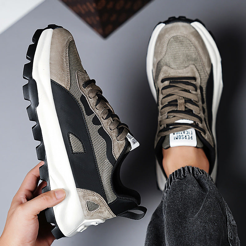 Damen Sportliche Sneakers mit atmungsaktiver Mesh-Oberfläche und dämpfender Sohle R&B
