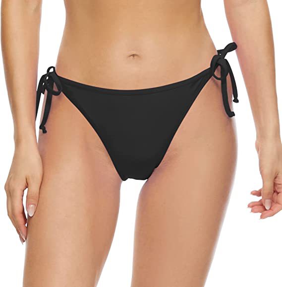 Damen Bikini-Höschen mit verstellbaren Seitenbindern R&B