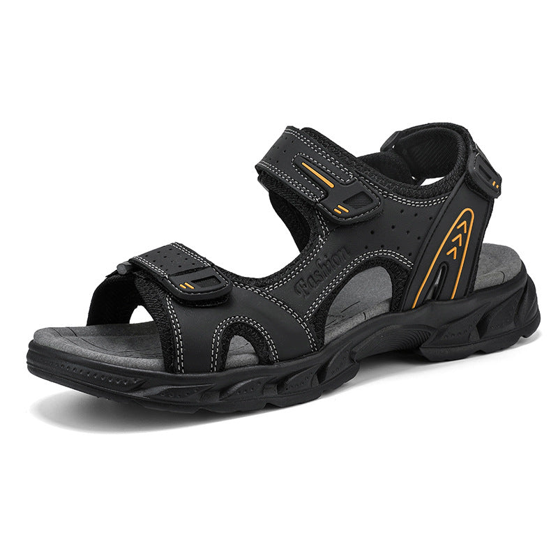 Herren Robuste Trekking-Sandalen mit verstellbarem Riemensystem R&B