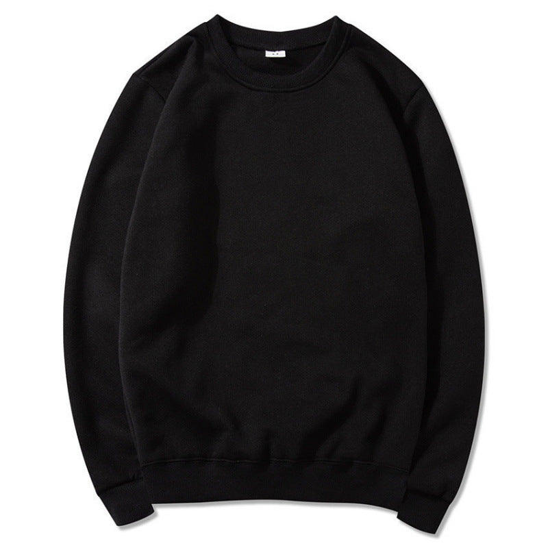 Damen Sweatshirt aus weichem Baumwollmaterial mit Rundhalsausschnitt R&B