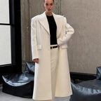Damen oversized Wollmantel R&B