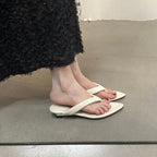 Damen edle Zehentrenner-Sandalen mit modischem Design R&B