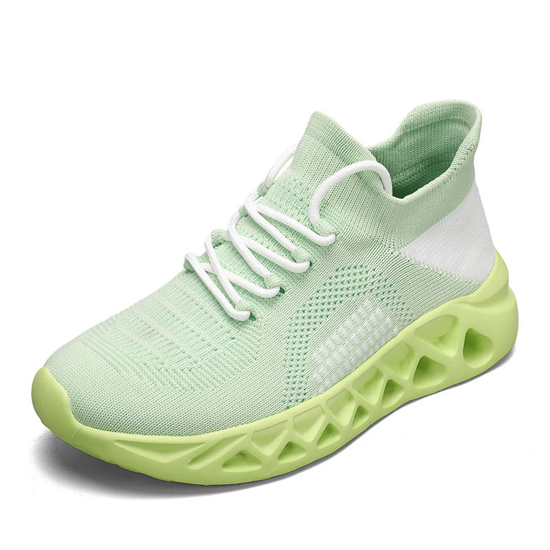 Damen Atmungsaktive Fitness Sneakers mit elastischer Dämpfungstechnologie R&B