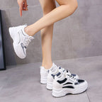 Damen Modische Chunky Sneakers mit ergonomischer Dämpfung und stabiler Sohle R&B