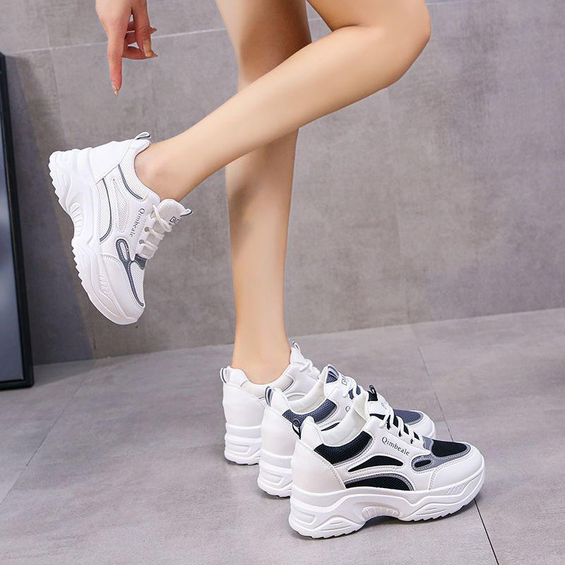 Damen Modische Chunky Sneakers mit ergonomischer Dämpfung und stabiler Sohle R&B