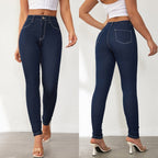 Damen Hochtaillierte Skinny Jeans mit konturierender Passform R&B