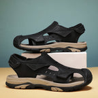Damen Sportliche Aquasandalen mit verstellbaren Riemen und rutschfester Sohle R&B