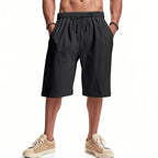 Herren bequeme Cargo-Shorts mit elastischem Bund und großzügigen Taschen R&B
