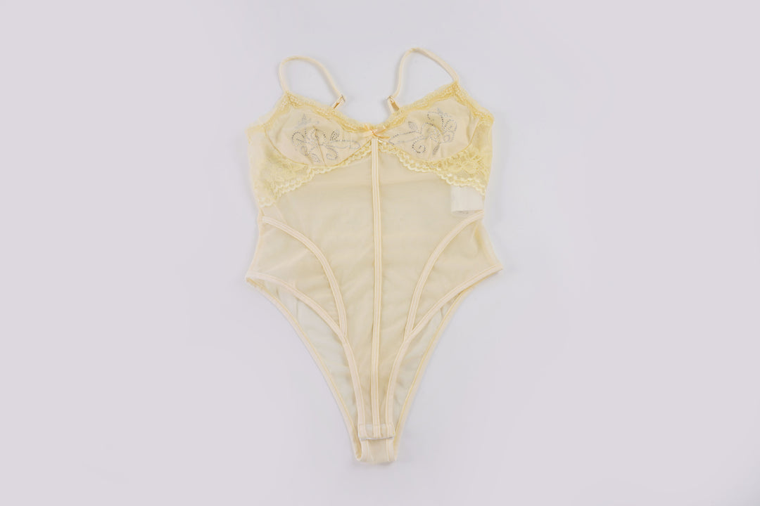 Damen Body mit verführerischen Spitze-Details und elegantem Design R&B