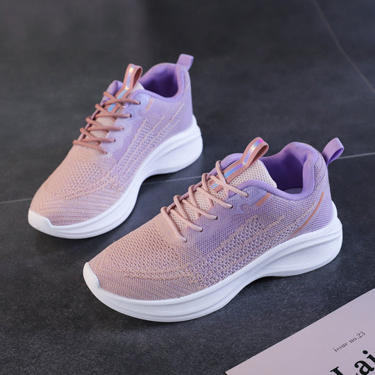 Damen Leichte und atmungsaktive Laufsneaker mit flexibel geformter Sohle R&B