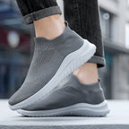 Damen Sportliche Knit Sneakers mit flexiblem Knöchelabschluss