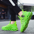 Damen Atmungsaktive und rutschfeste Lauf Sneakers mit stoßdämpfender Sohle R&B