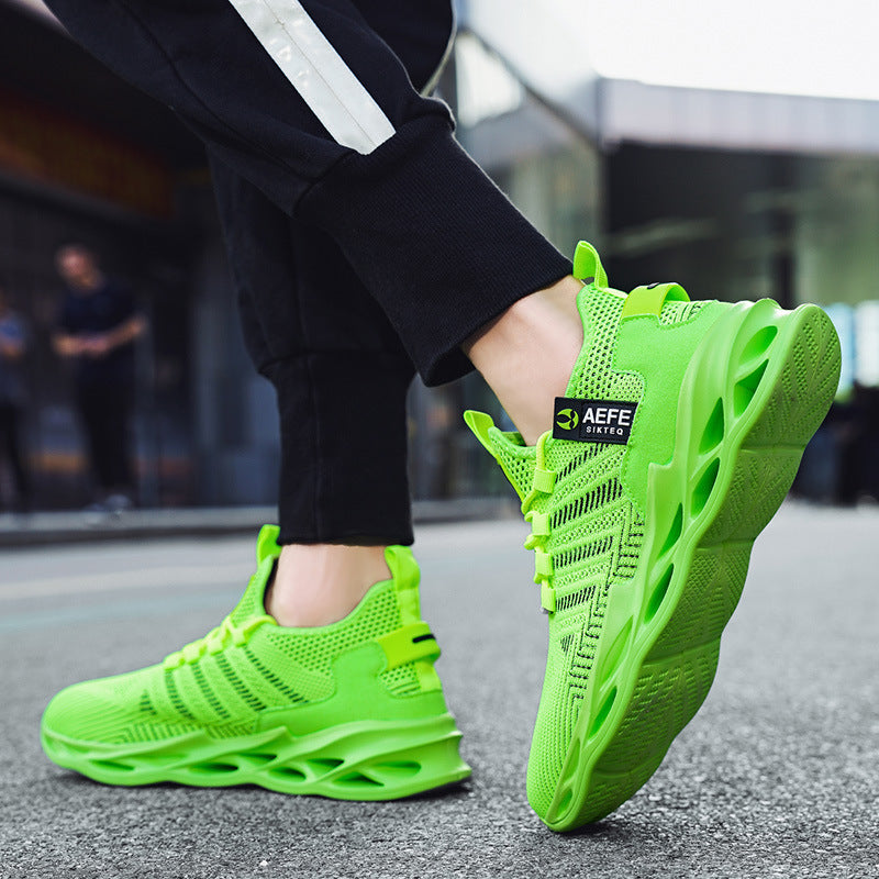 Damen Atmungsaktive und rutschfeste Lauf Sneakers mit stoßdämpfender Sohle R&B