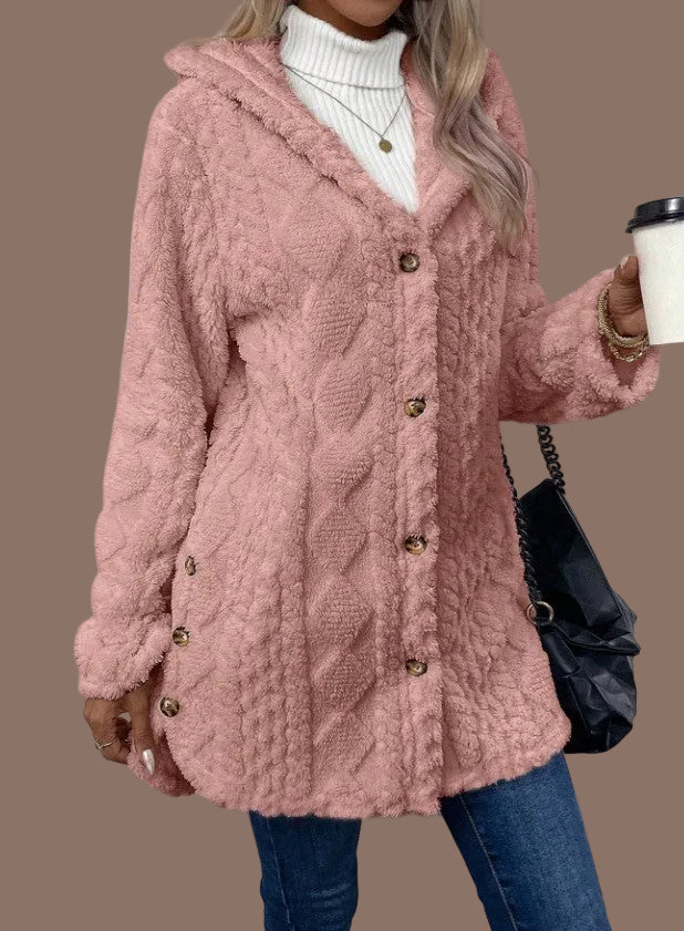 R&B | sherpa gefütterte Jacke mit Kapuze