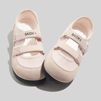Damen Komfortable Ballerinas mit verstellbarem Riemen und rutschfester Sohle