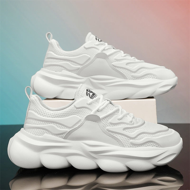 Damen Sportliche Trend Sneakers mit dämpfender Sohle und atmungsaktiven Mesh-Einsätzen R&B