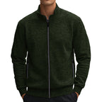 Herren Jacke mit modernem Stehkragen und praktischen Taschen R&B