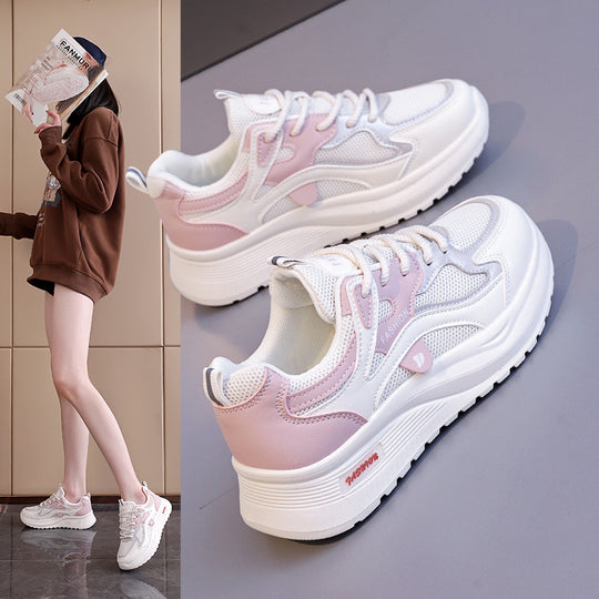 Damen Komfortable Freizeitsneaker mit atmungsaktiver Netzstruktur und rutschfester Sohle R&B