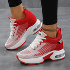 Damen Sportliche Komfort-Sneaker mit Air Cushion Technologie
