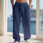 Herren Bequeme Sommerhose mit elastischem Bund R&B
