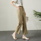 Damen High-Waist Stoffhose elegant