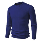 Herren Grobstrickpullover mit elegantem Zopfmuster R&B
