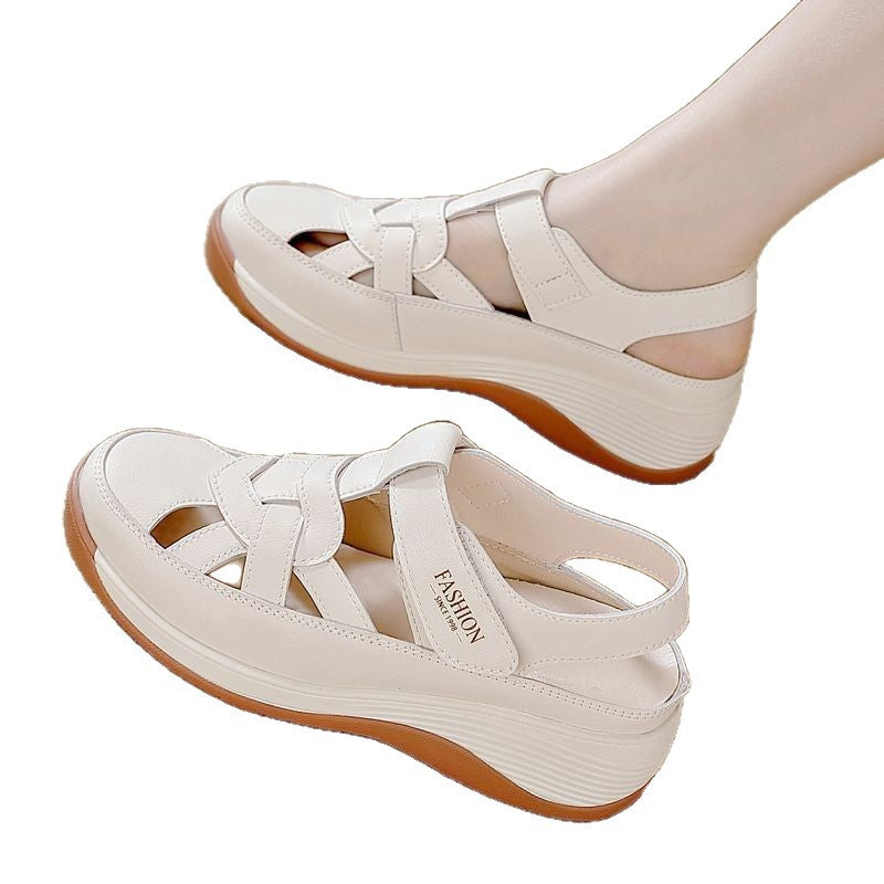 Damen Komfortable Sandalen mit verstellbarem Riemendesign und ergonomischer Sohle R&B