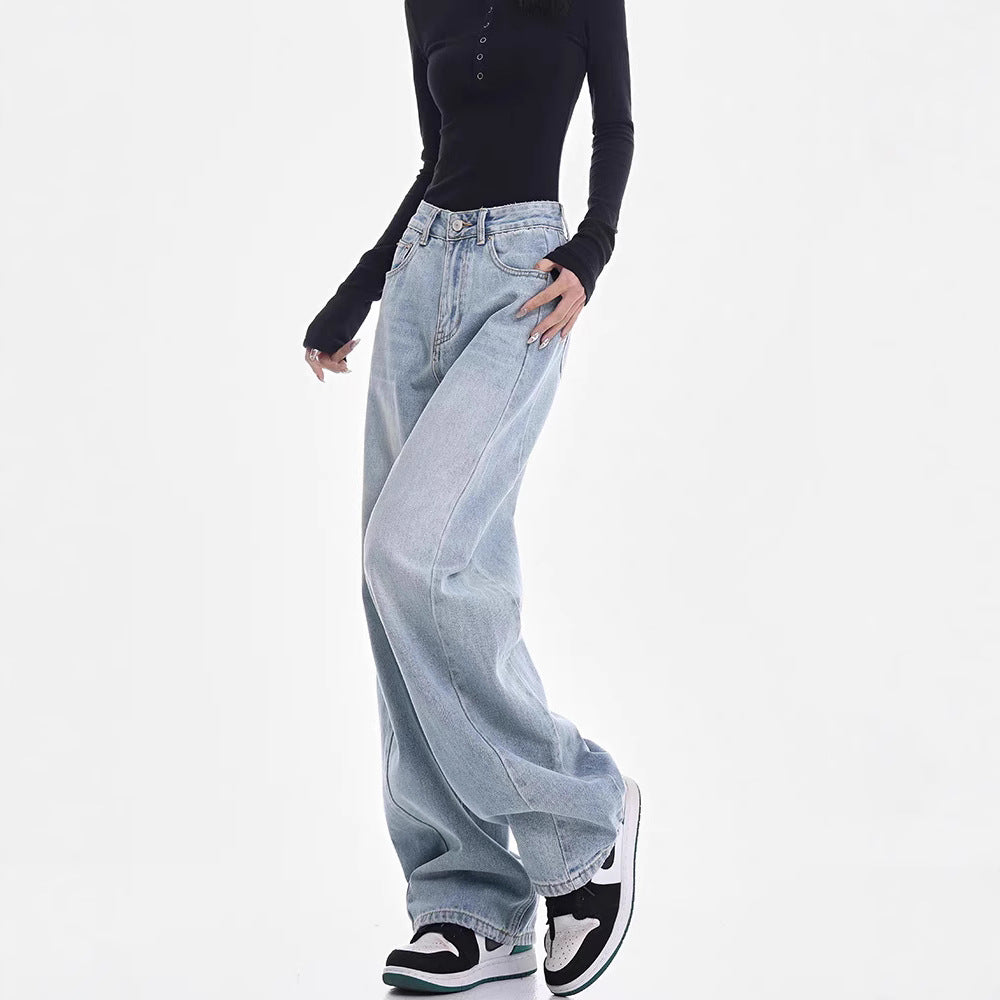 Damen Weite Jeanshose R&B