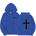 Damen Kapuzenpullover mit motivierendem Glaubensdesign und bequemer Passform