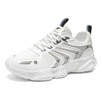 Damen Sportliche Dämpfung Sneakers mit atmungsaktiver Mesh-Oberfläche