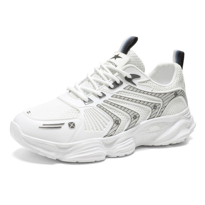 Damen Sportliche Dämpfung Sneakers mit atmungsaktiver Mesh-Oberfläche