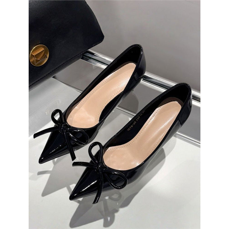 Damen High Heel Schuhe mit elegantem Schleifenakzent R&B