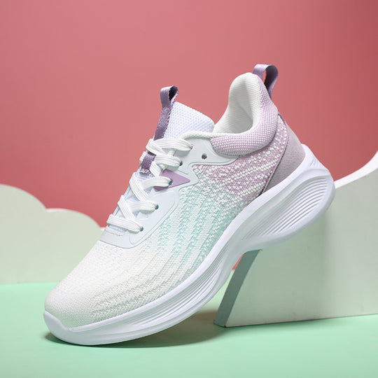Damen Atmungsaktive Sport-Sneakers mit dämpfendem Fußbett R&B