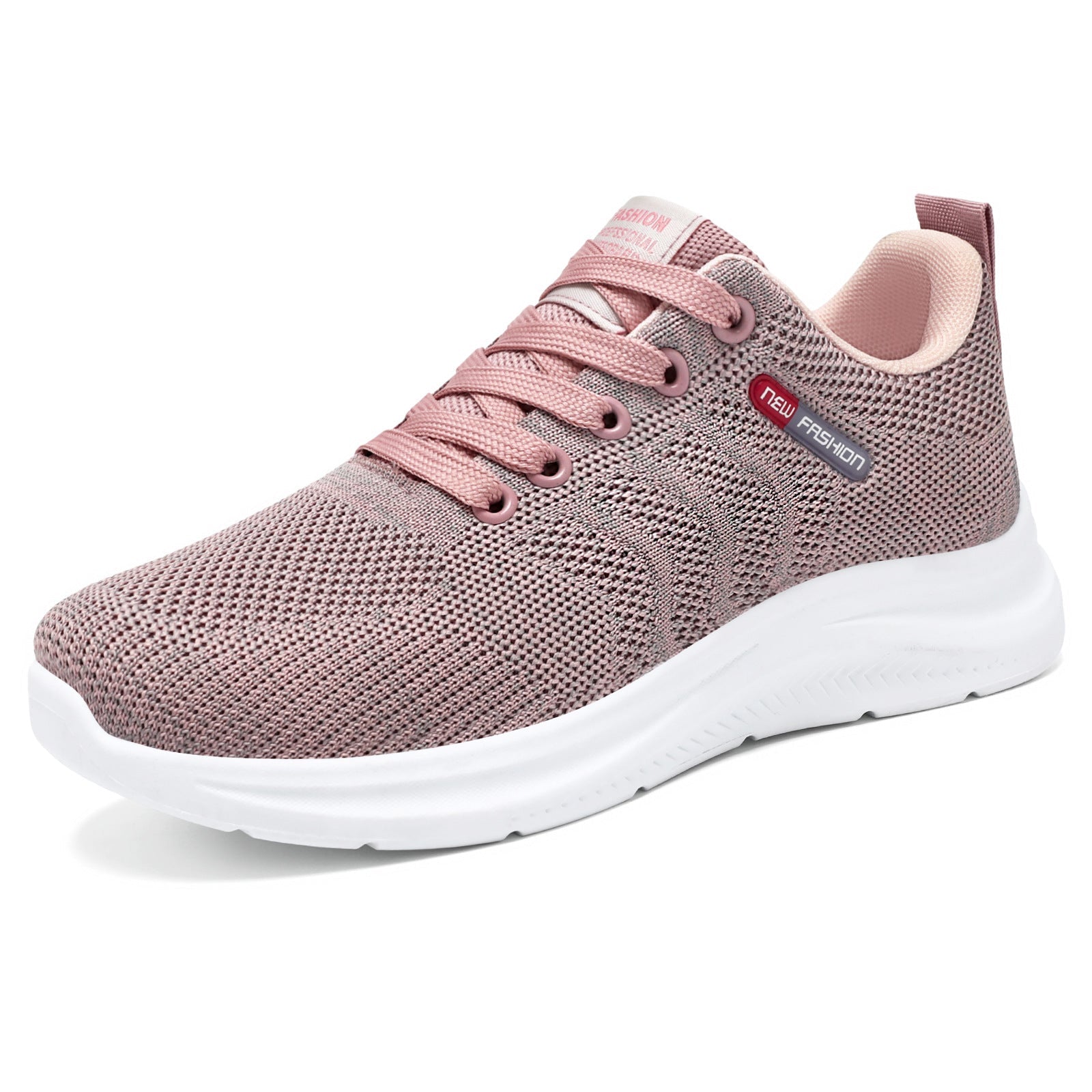 Damen Sportliche Sneakers mit atmungsaktivem Mesh-Obermaterial und dämpfender Laufsohle R&B