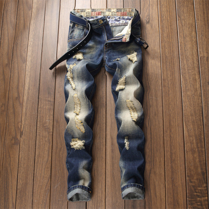 Herren Destroyed Jeans R&B
