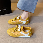 Damen Freizeitsneaker mit weichem Veloursleder und Rutschfester Sohle R&B