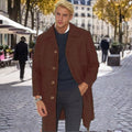 Herren eleganter Wollmantel R&B