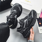 Damen Sportliche Lauf-Sneaker mit leichter Mesh-Oberfläche und dämpfender Sohle R&B