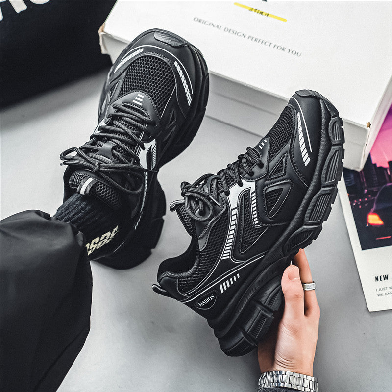 Damen Sportliche Lauf-Sneaker mit leichter Mesh-Oberfläche und dämpfender Sohle R&B
