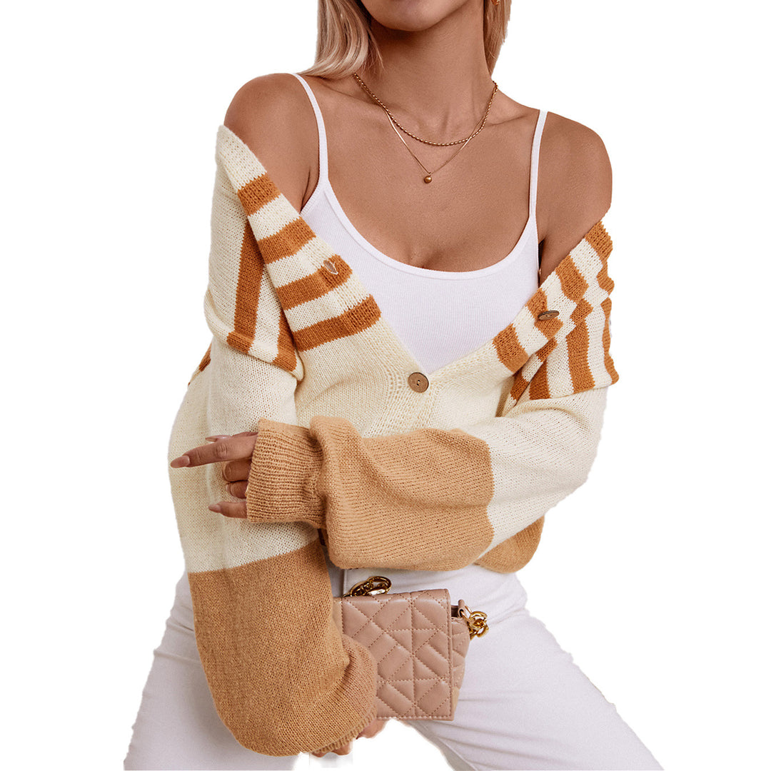 Damen Layering Strickjacke R&B