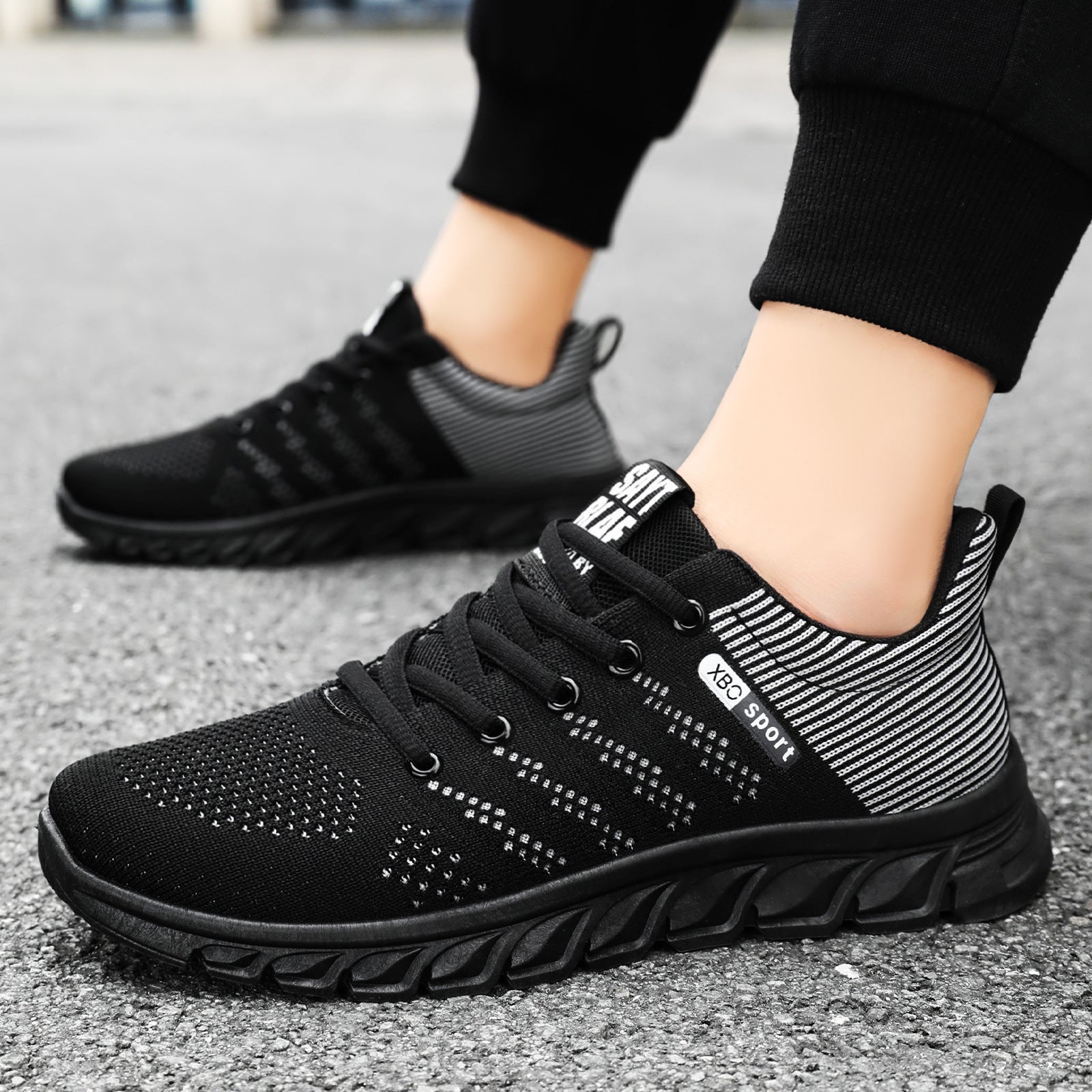 Damen Sportliche Sneakers mit atmungsaktiver Mesh-Oberfläche und rutschfester Sohle