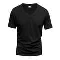 Herren nan V-Ausschnitt Funktionsshirt aus leichtem Interlock mit figurnahem Schnitt R&B