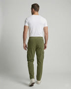 Herren Cargo-Hose mit elastischem Bund