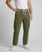 Herren Cargo-Hose mit elastischem Bund