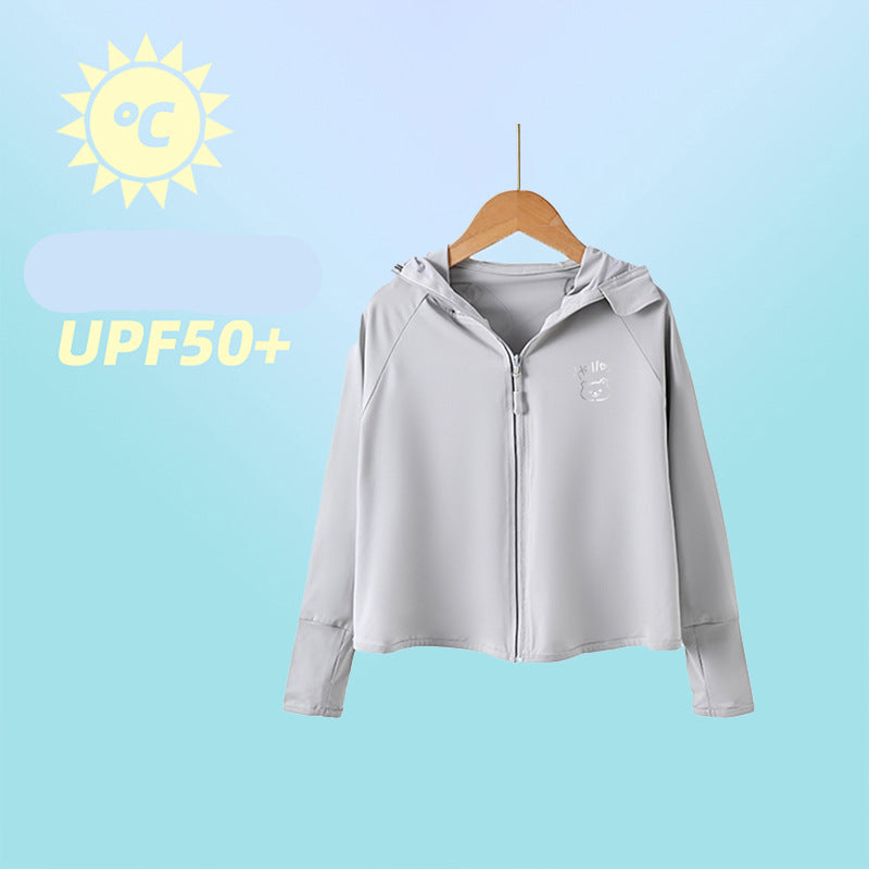 Damen UV-Schutzjacke mit Kapuze und feuchtigkeitsregulierenden Eigenschaften R&B