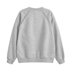 Damen bequemer Sweatshirt mit Raglanärmeln und hochwertigem Baumwollmix