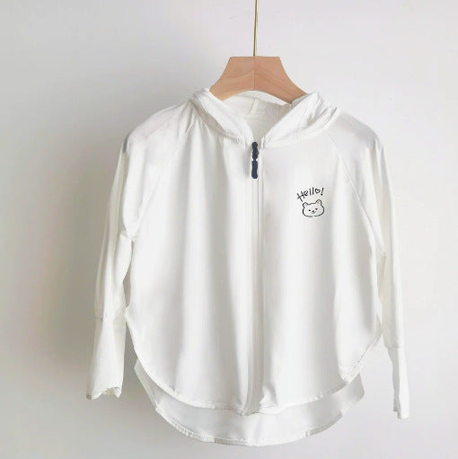 Damen Leichte und atmungsaktive Kapuzenjacke mit niedlichem Tiermotiv R&B