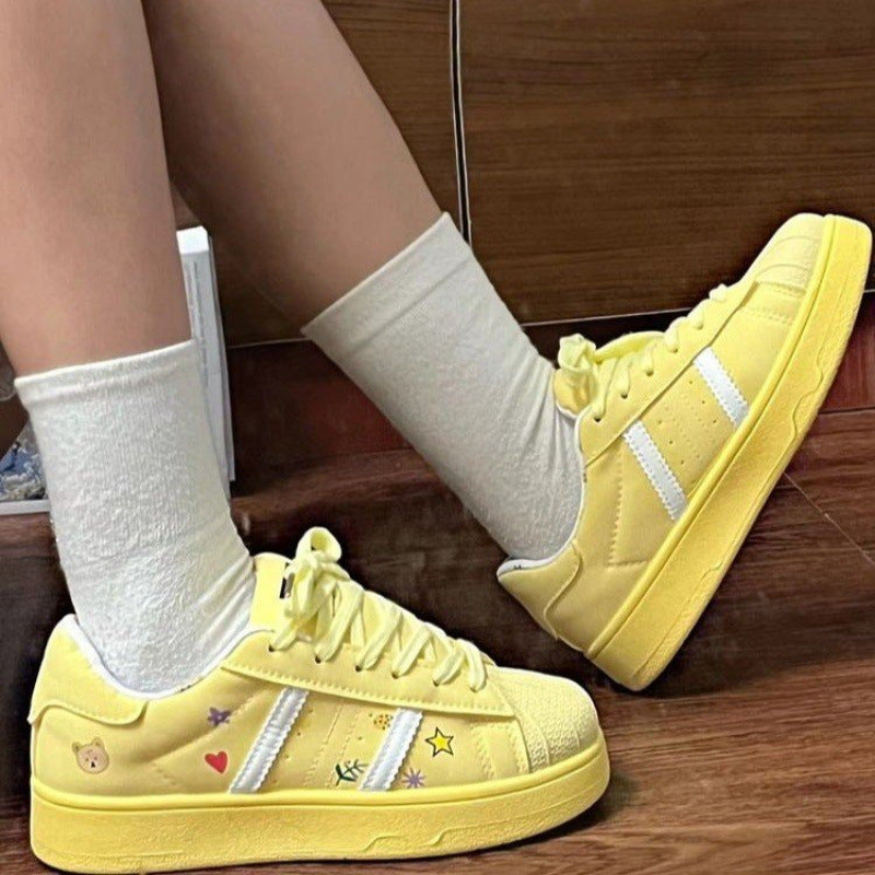 Damen Sportliche Sneaker mit klassischem Design und dämpfender Sohle R&B